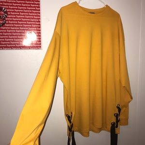 Oversized Yellow ASOS Men’s Long Sleeve